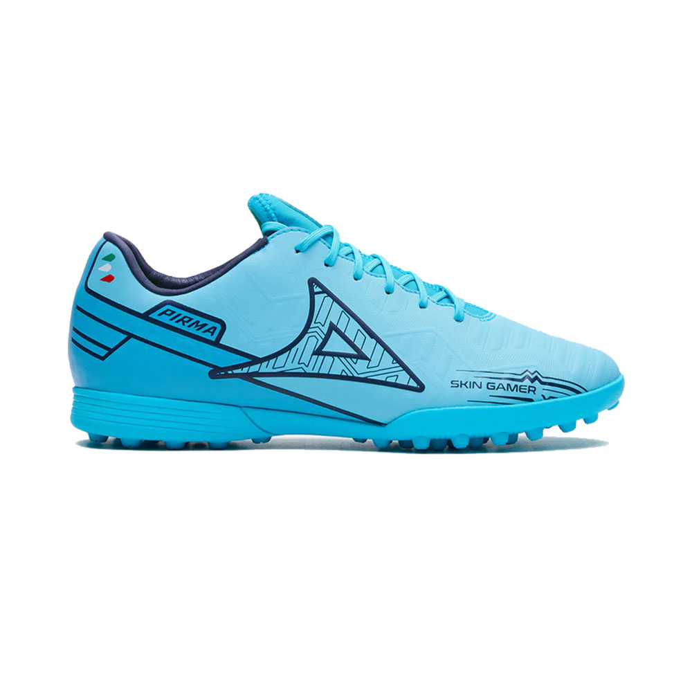 Tenis Pirma Futbol Rapido Skin Gamer Turf 3047 Hombre Azul