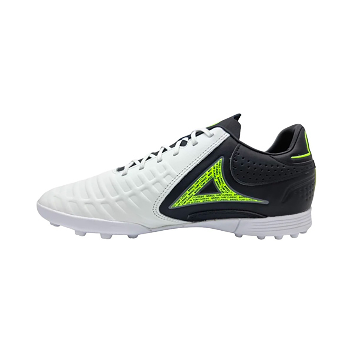 Foto 3 pulgar | Botines Pirma Brasil Turf Blanco Negro Hombre Mod 3043