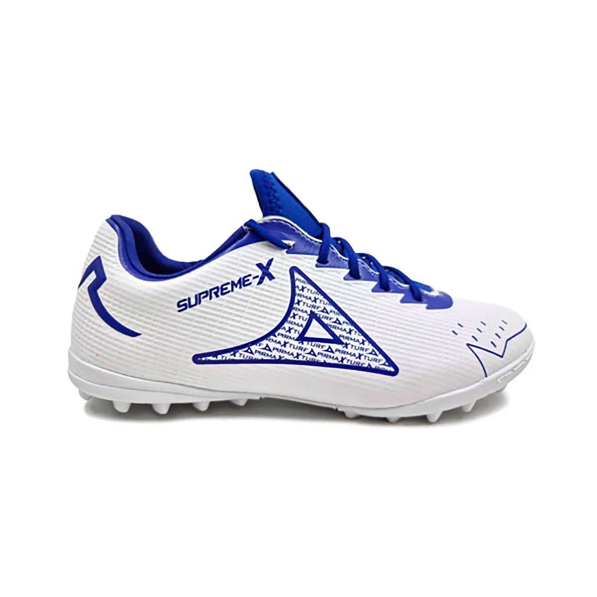 Tenis Pirma Supreme X Turf 3045 Fútbol Rápido Blanco Azul