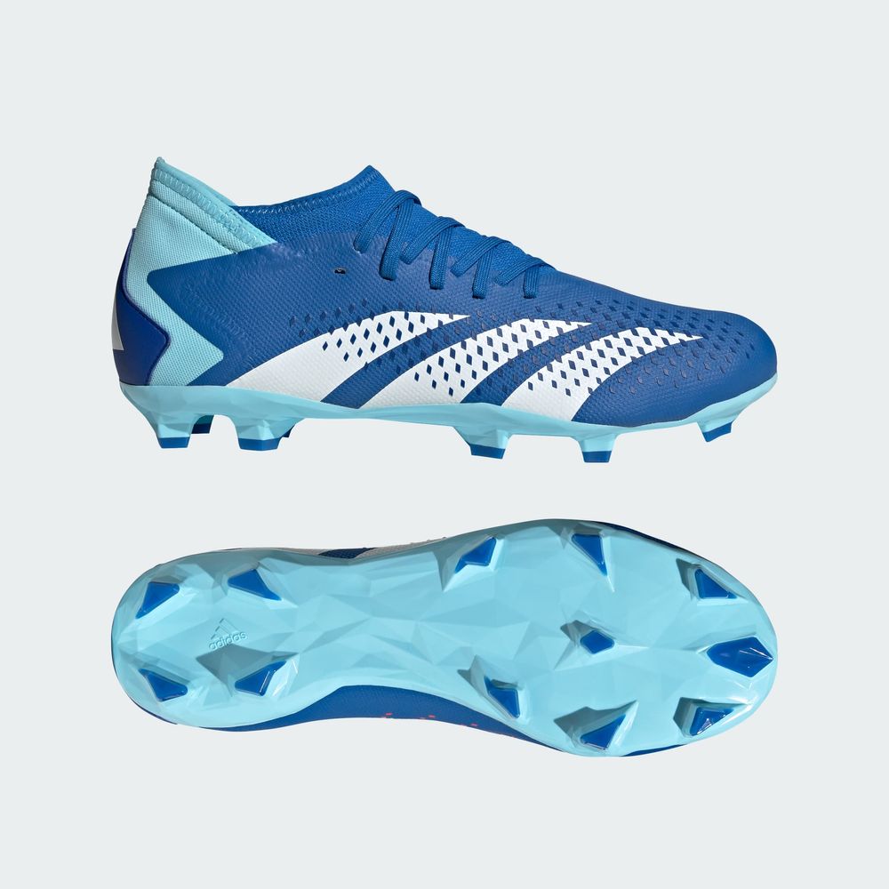 Foto 5 pulgar | Calzado de Futbol Adidas Predator Accuracy.3 Terreno Firme Azul Unisex