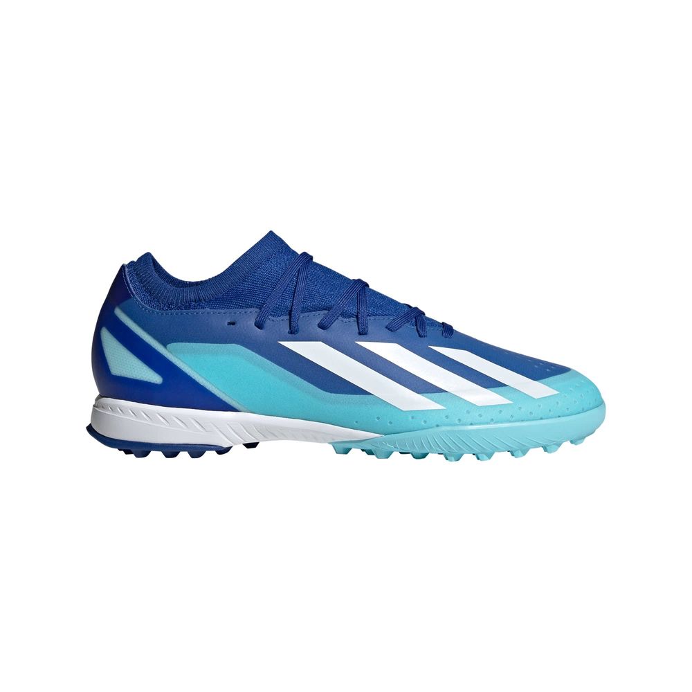 Tachones Deportivos Adidas  X Crazyfast.3 Césped Artificial Azules Unisex