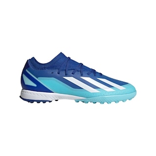 Foto 1 | Tachones Deportivos Adidas X Crazyfast.3 Césped Artificial Azules Unisex