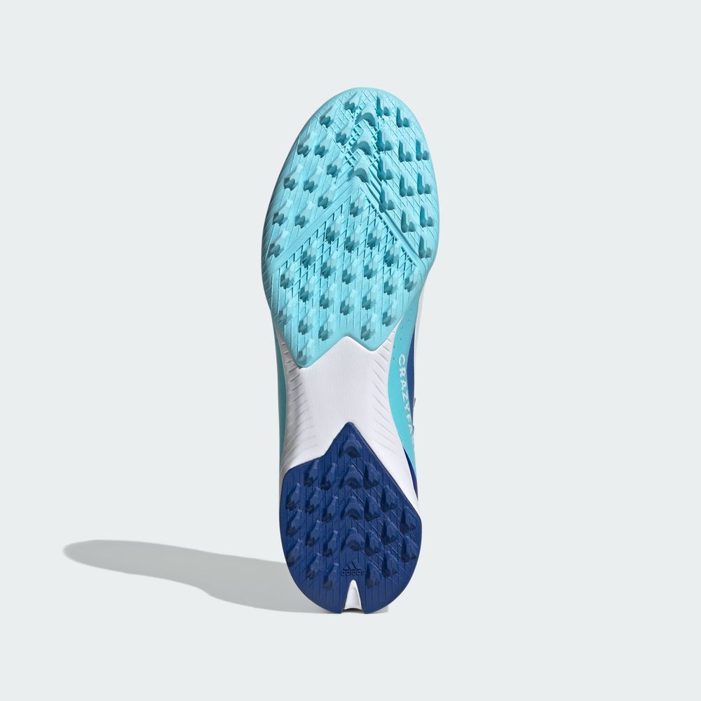 Foto 7 pulgar | Tachones Deportivos Adidas  X Crazyfast.3 Césped Artificial Azules Unisex