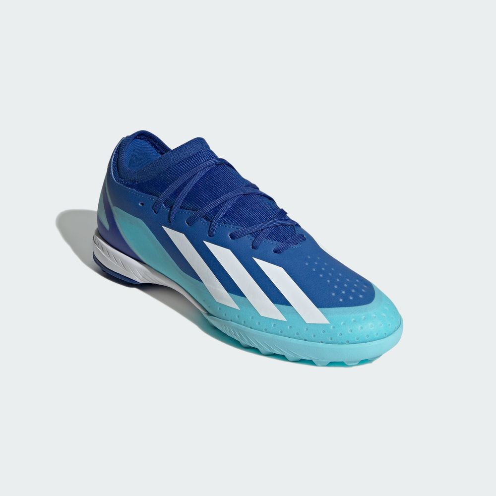 Foto 8 pulgar | Tachones Deportivos Adidas  X Crazyfast.3 Césped Artificial Azules Unisex