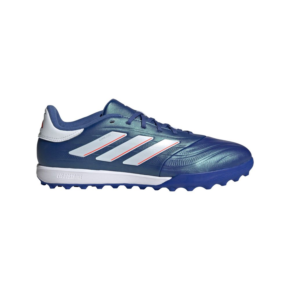 Taquetes de Fútbol Adidas Azules Copa Pure II.2 Pasto Sintético Unisex