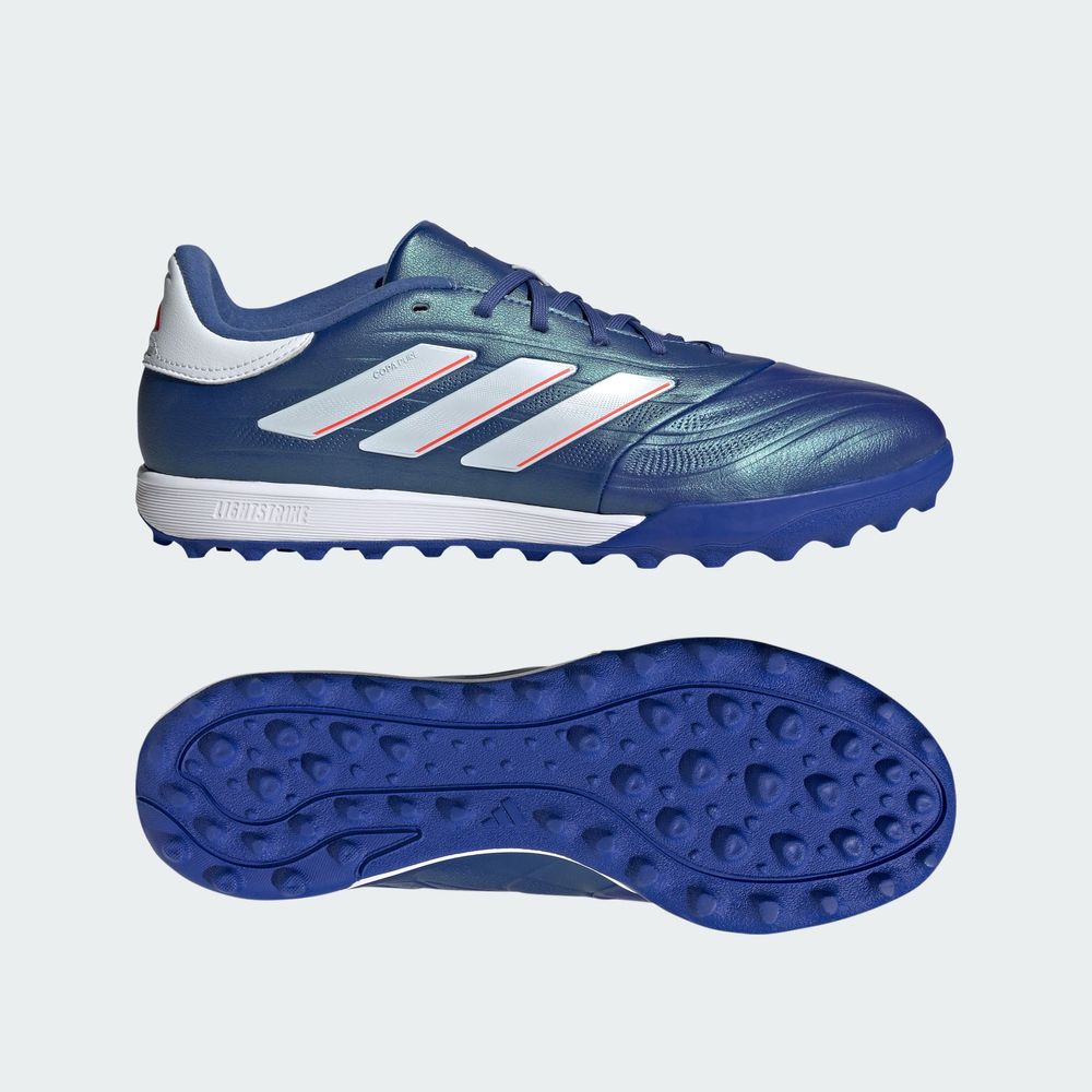 Foto 4 | Taquetes de Fútbol Adidas Azules Copa Pure II.2 Pasto Sintético Unisex