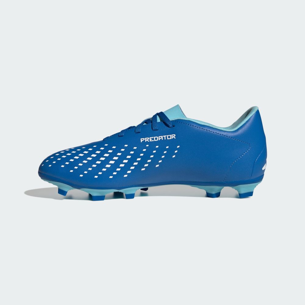 Foto 4 pulgar | Tachones de Fútbol Adidas Azules Predator Accuracy.4 Multiterreno Unisex