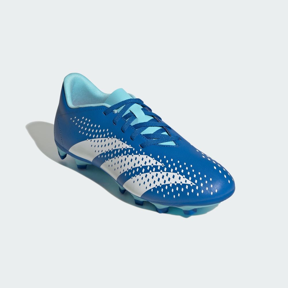 Foto 8 pulgar | Tachones de Fútbol Adidas Azules Predator Accuracy.4 Multiterreno Unisex