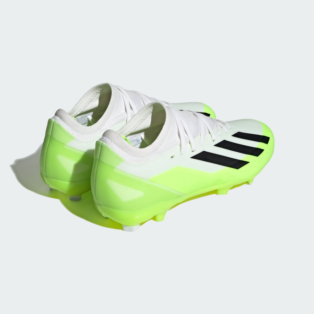 Foto 9 pulgar | Tachones Adidas Blancos Calzado X Crazyfast.3 Terreno Firme Unisex