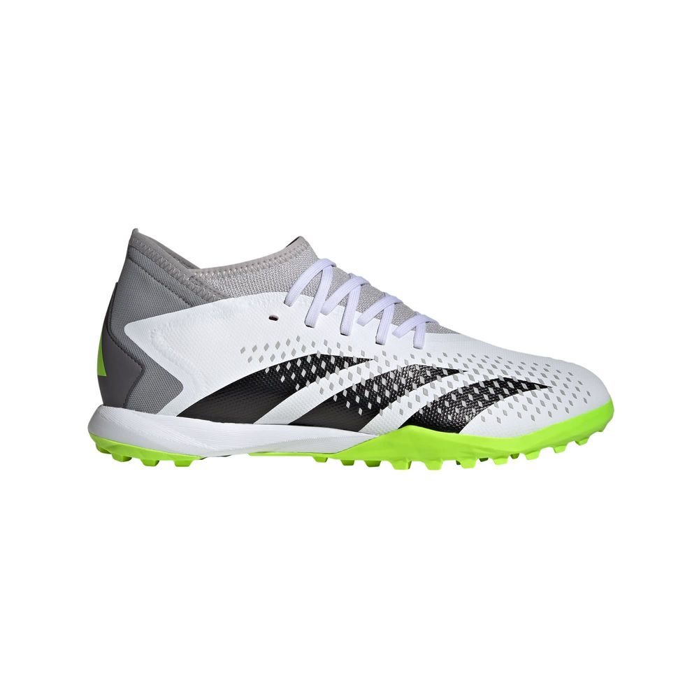 Calzado Predator Accuracy.3 Pasto Sintético Adidas Blancos Unisex