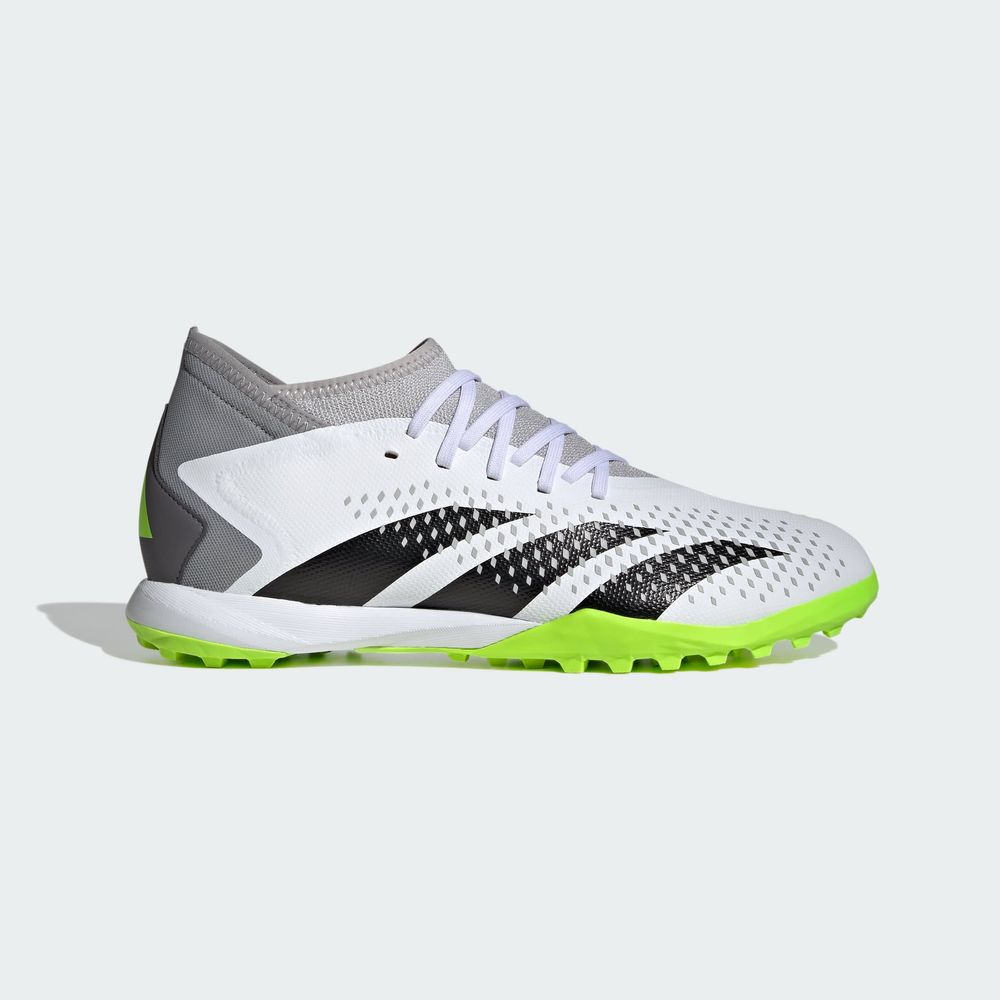 Foto 3 pulgar | Calzado Predator Accuracy.3 Pasto Sintético Adidas Blancos Unisex