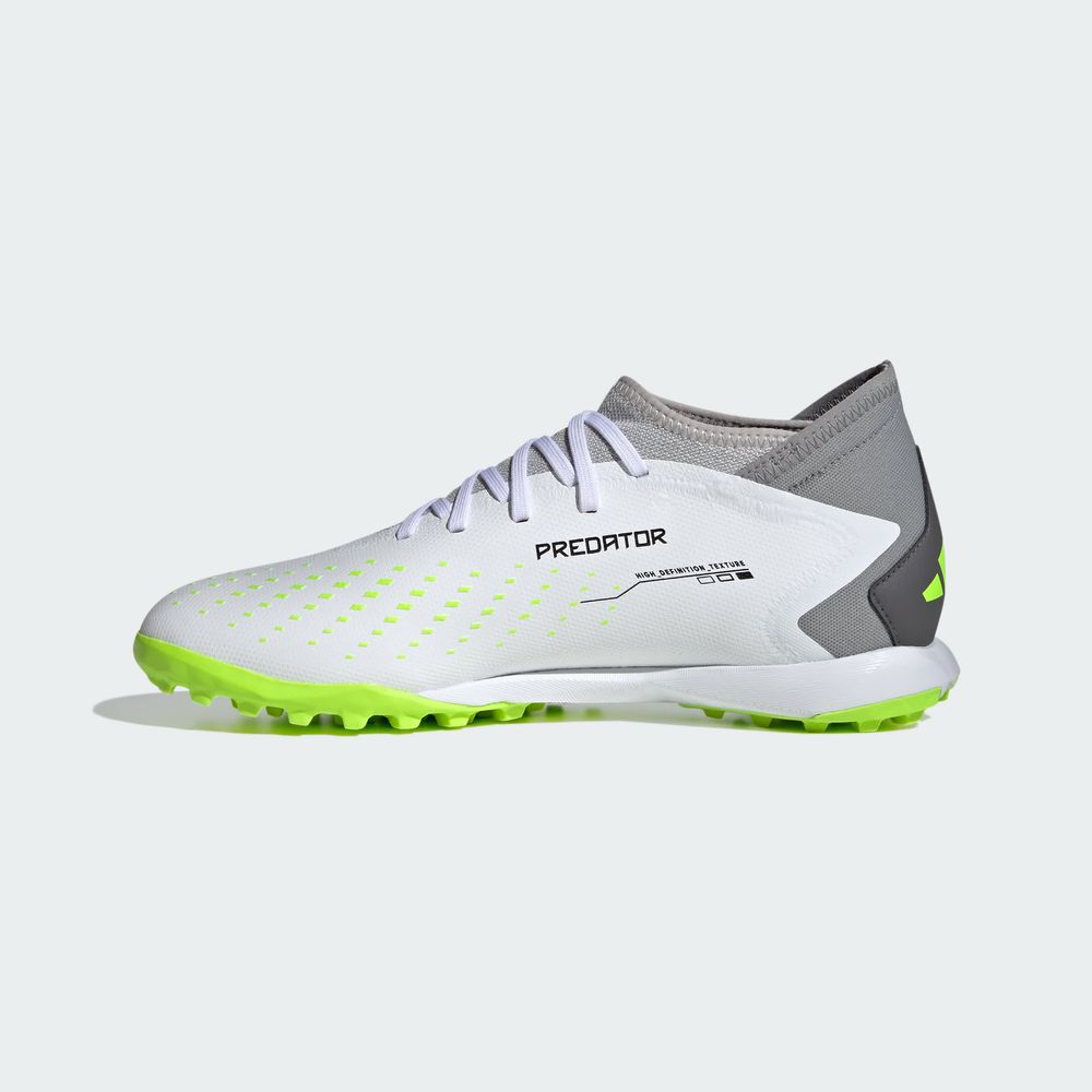 Foto 4 pulgar | Calzado Predator Accuracy.3 Pasto Sintético Adidas Blancos Unisex