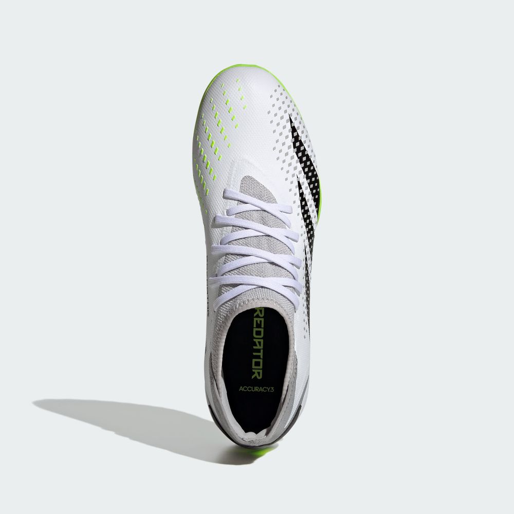 Foto 5 | Calzado Predator Accuracy.3 Pasto Sintético Adidas Blancos Unisex