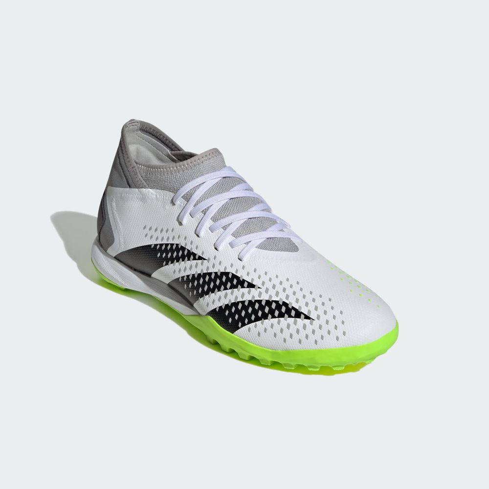 Foto 8 pulgar | Calzado Predator Accuracy.3 Pasto Sintético Adidas Blancos Unisex