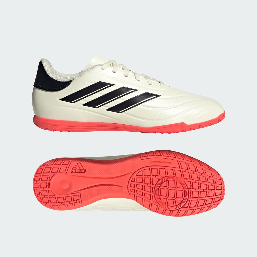 Foto 5 pulgar | Calzado de Fútbol Copa Pure II Cancha Cubierta Adidas Beige Unisex