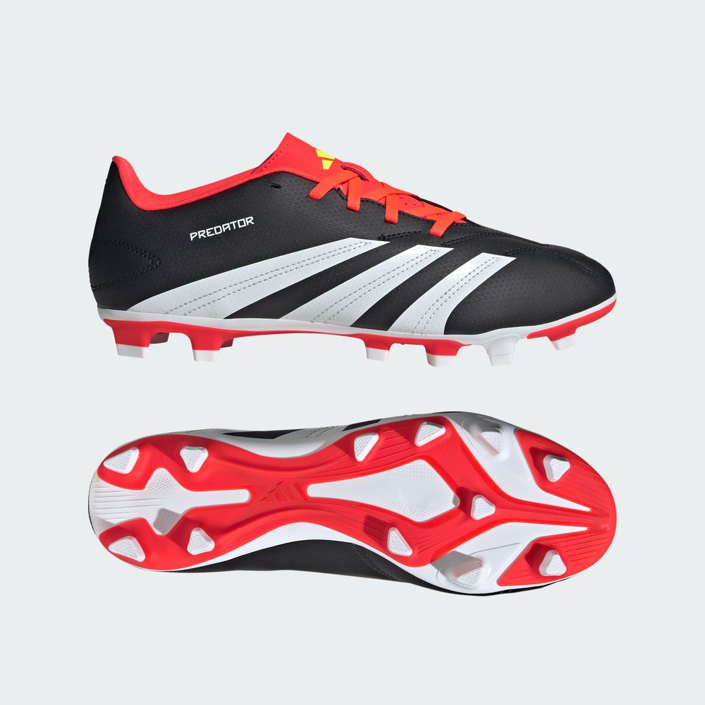 Foto 5 pulgar | Taquetes Adidas Predator Club Multiterreno Negros Unisex