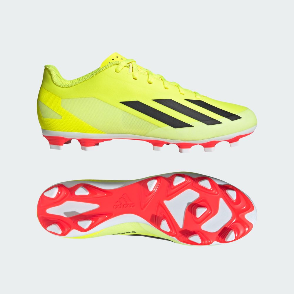 Foto 5 pulgar | Taquetes Adidas X Crazyfast Club Multiterreno Amarillo Unisex