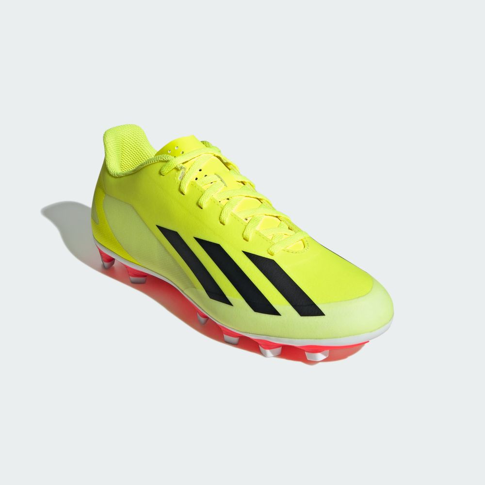 Foto 7 | Taquetes Adidas X Crazyfast Club Multiterreno Amarillo Unisex