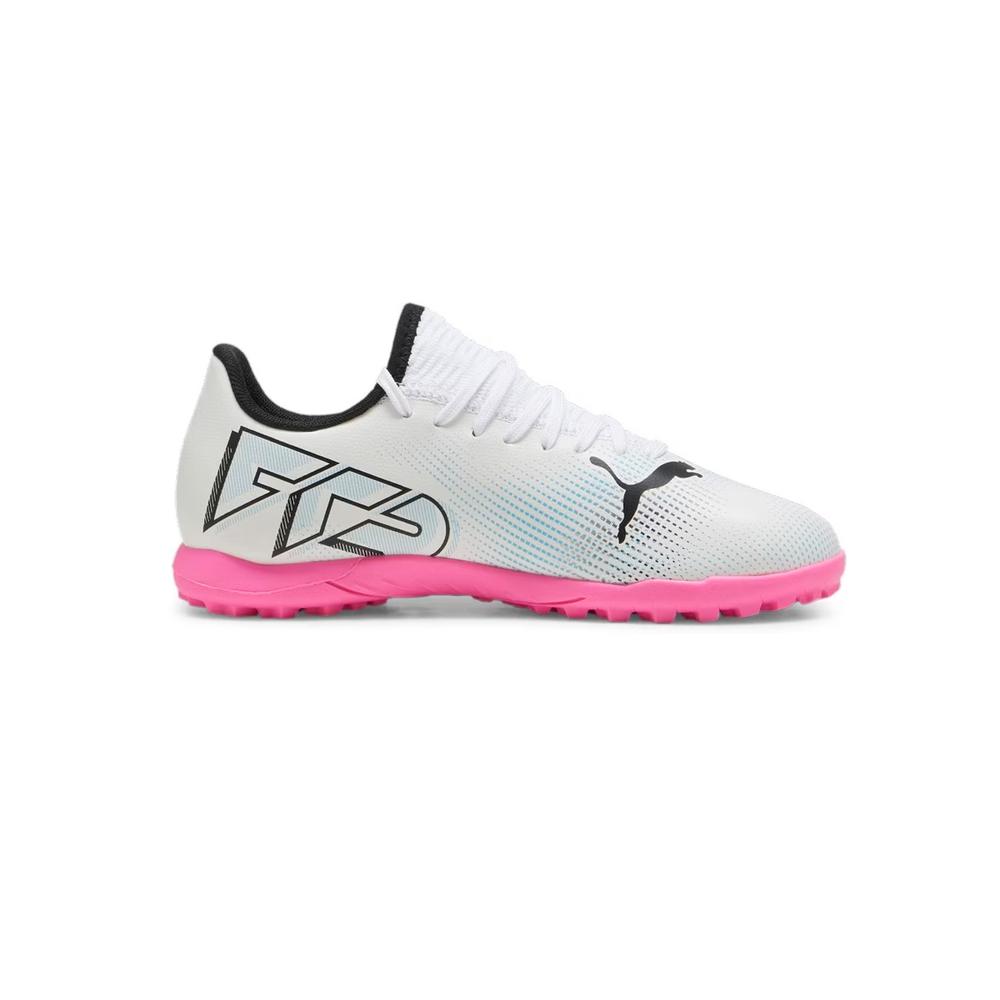 Foto 3 pulgar | Tenis Puma de Futbol Rápido Future 7 Play Blancos para Hombre