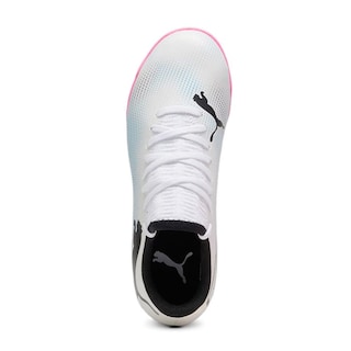 Foto 4 | Tenis Puma de Futbol Rápido Future 7 Play Blancos para Hombre