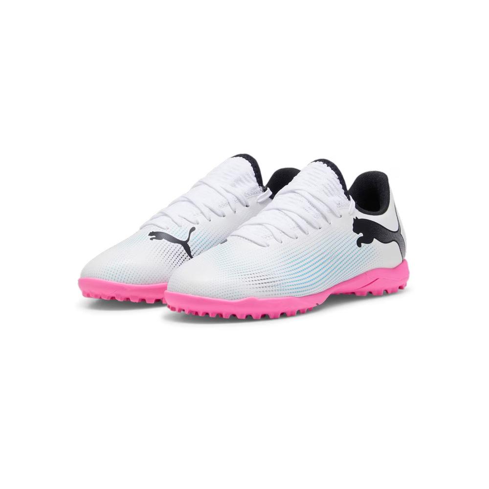 Foto 6 pulgar | Tenis Puma de Futbol Rápido Future 7 Play Blancos para Hombre