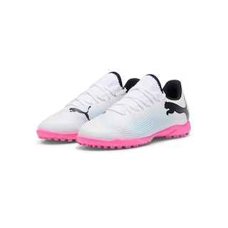 Foto 5 | Tenis Puma de Futbol Rápido Future 7 Play Blancos para Hombre