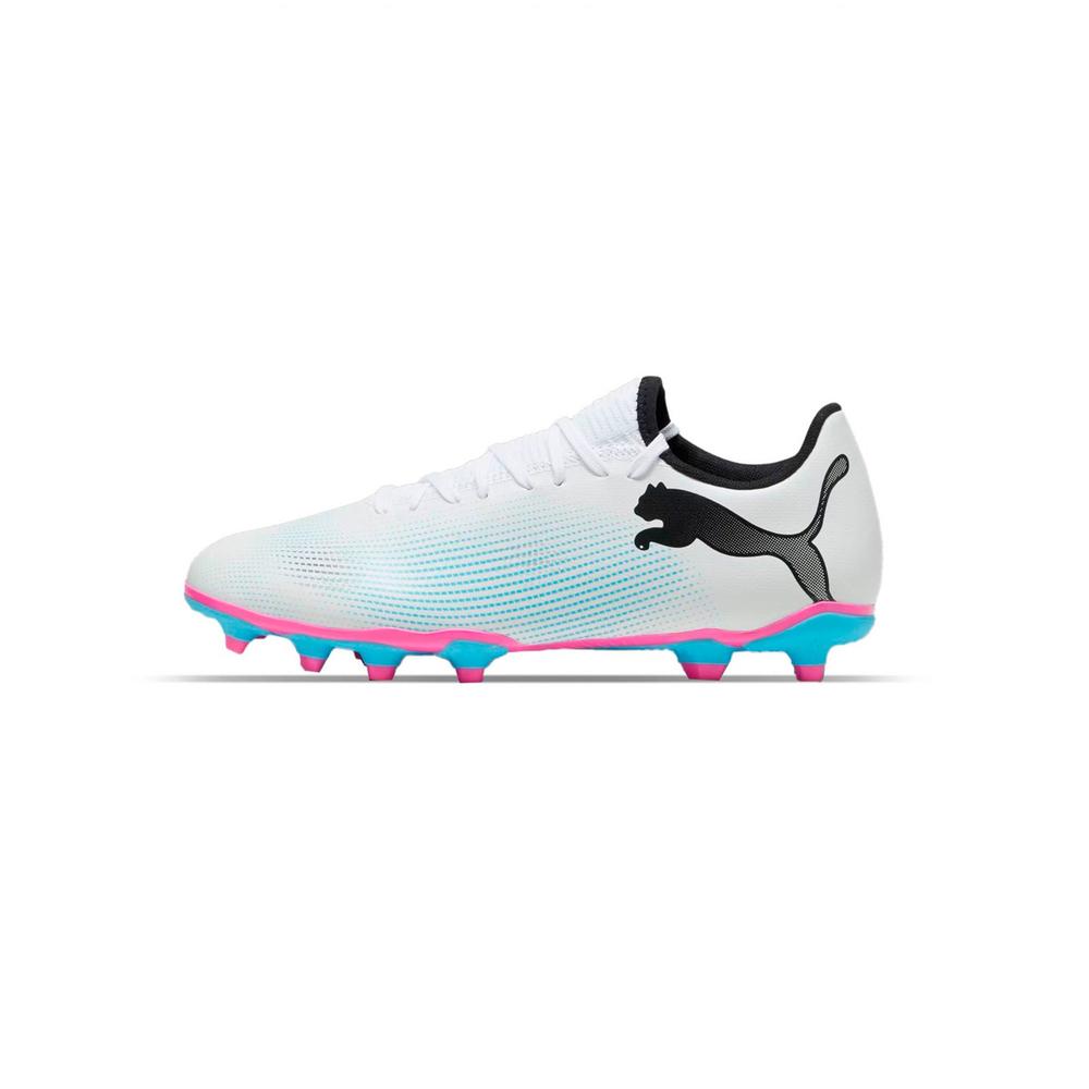 Foto 2 pulgar | Taquetes Puma Future 7 Play Blancos para Hombre