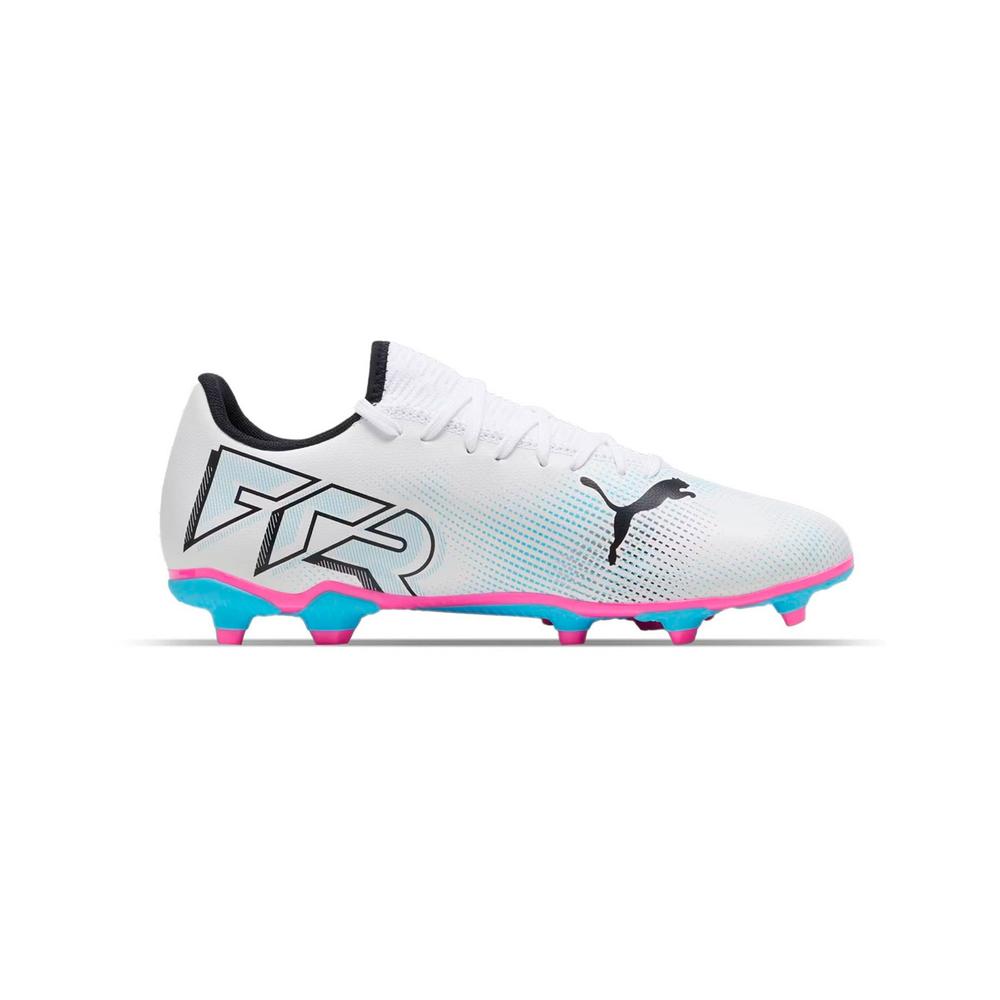Foto 3 pulgar | Taquetes Puma Future 7 Play Blancos para Hombre