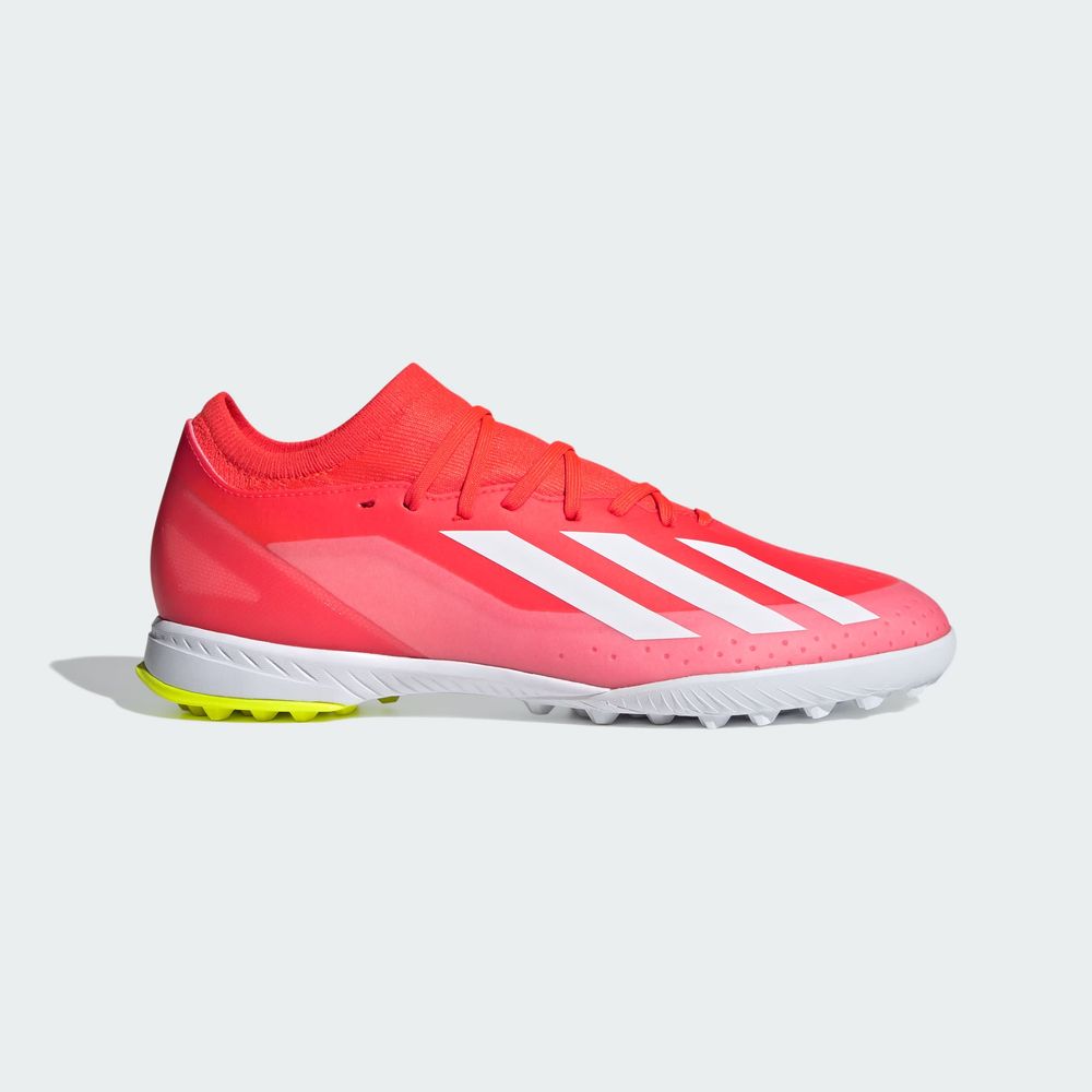 Foto 2 | Calzado de Futbol Adidas X Crazyfast League Pasto Sintético Naranja Unisex