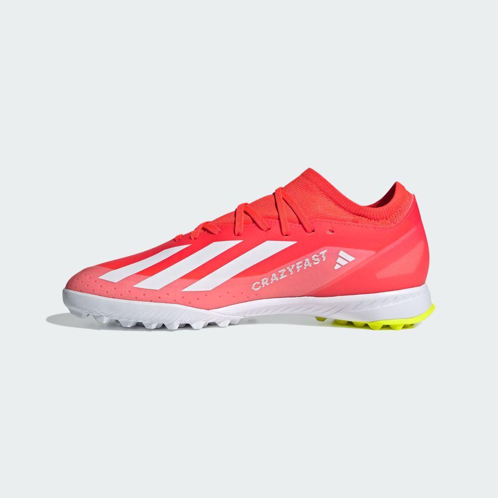 Foto 4 pulgar | Calzado de Futbol Adidas X Crazyfast League Pasto Sintético Naranja Unisex