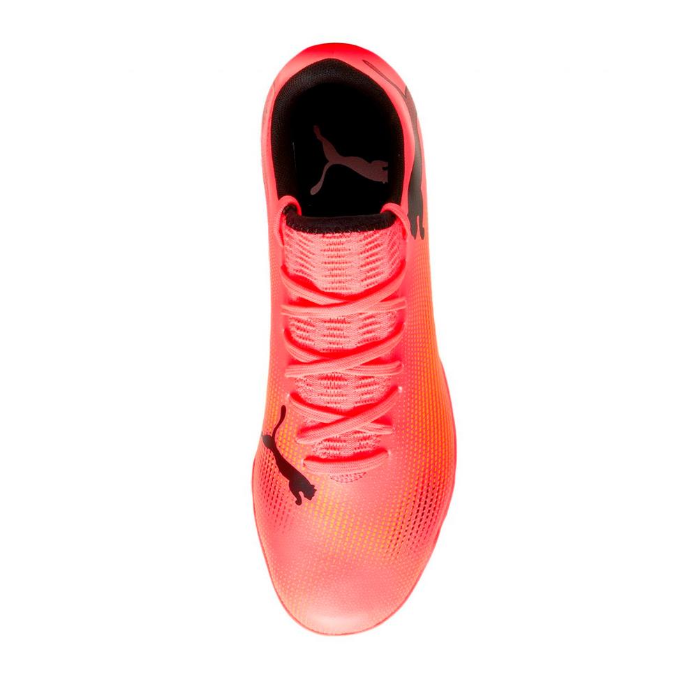 Foto 4 | Tenis Fútbol Puma Future 7 Play Tt 10772603 Naranja Claro para Hombre