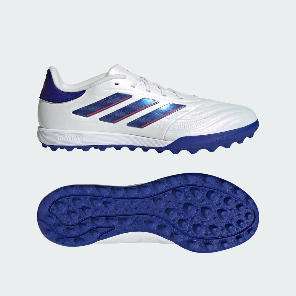 Foto 5 pulgar | Calzado De Fútbol Copa Pure 2 League Césped Artificial Adidas Blanco Unisex