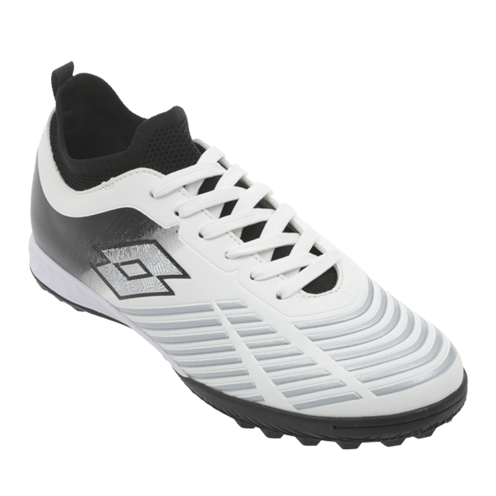 Tenis Deportivos de Futbol Lotto Fad-Metasock-HG Blancos para Hombre