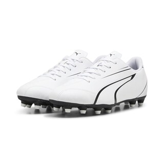 Foto 3 | Taquetes Puma para Futbol Vitoria Blancos para Hombre