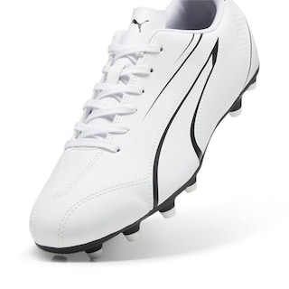 Foto 4 | Taquetes Puma para Futbol Vitoria Blancos para Hombre