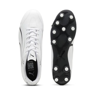 Foto 6 | Taquetes Puma para Futbol Vitoria Blancos para Hombre