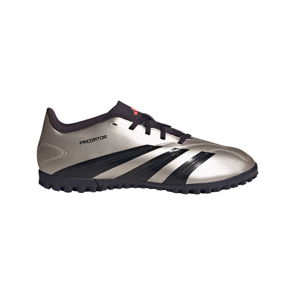 Calzado De Fútbol Predator Club Pasto Sintético Adidas Gris Unisex