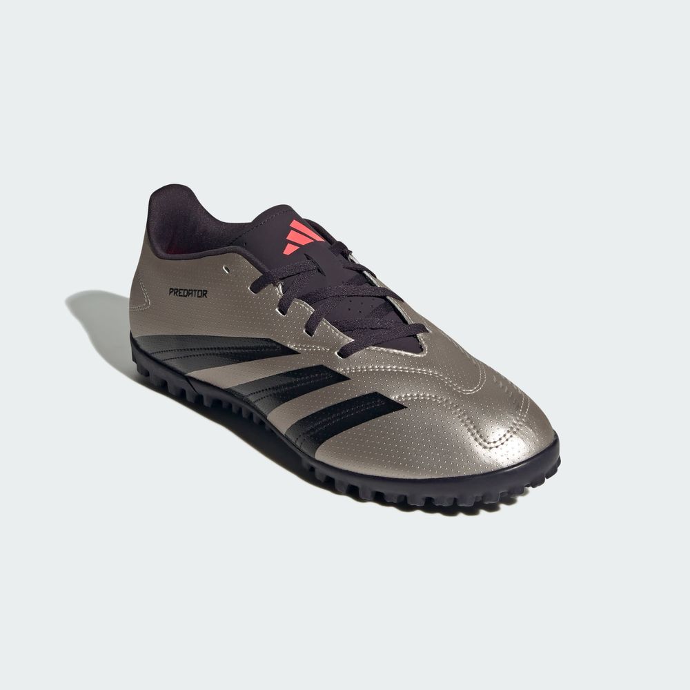 Foto 7 | Calzado De Fútbol Predator Club Pasto Sintético Adidas Gris Unisex