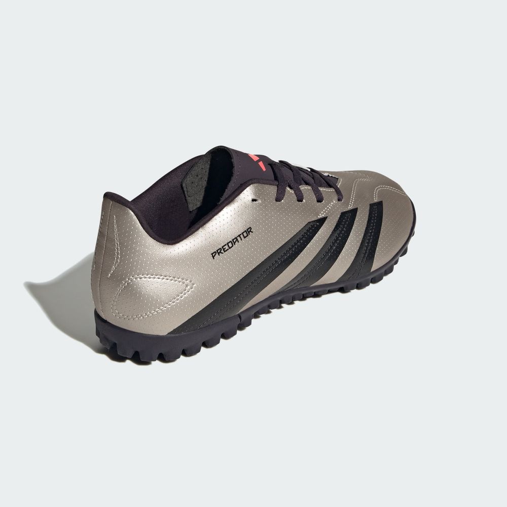 Foto 8 | Calzado De Fútbol Predator Club Pasto Sintético Adidas Gris Unisex