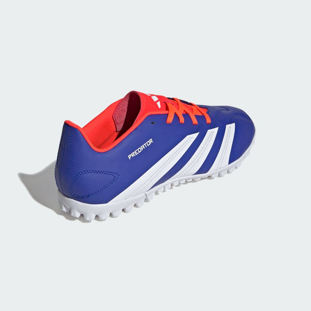 Foto 8 | Calzado De Fútbol Predator Club Pasto Sintético Adidas Azul Unisex