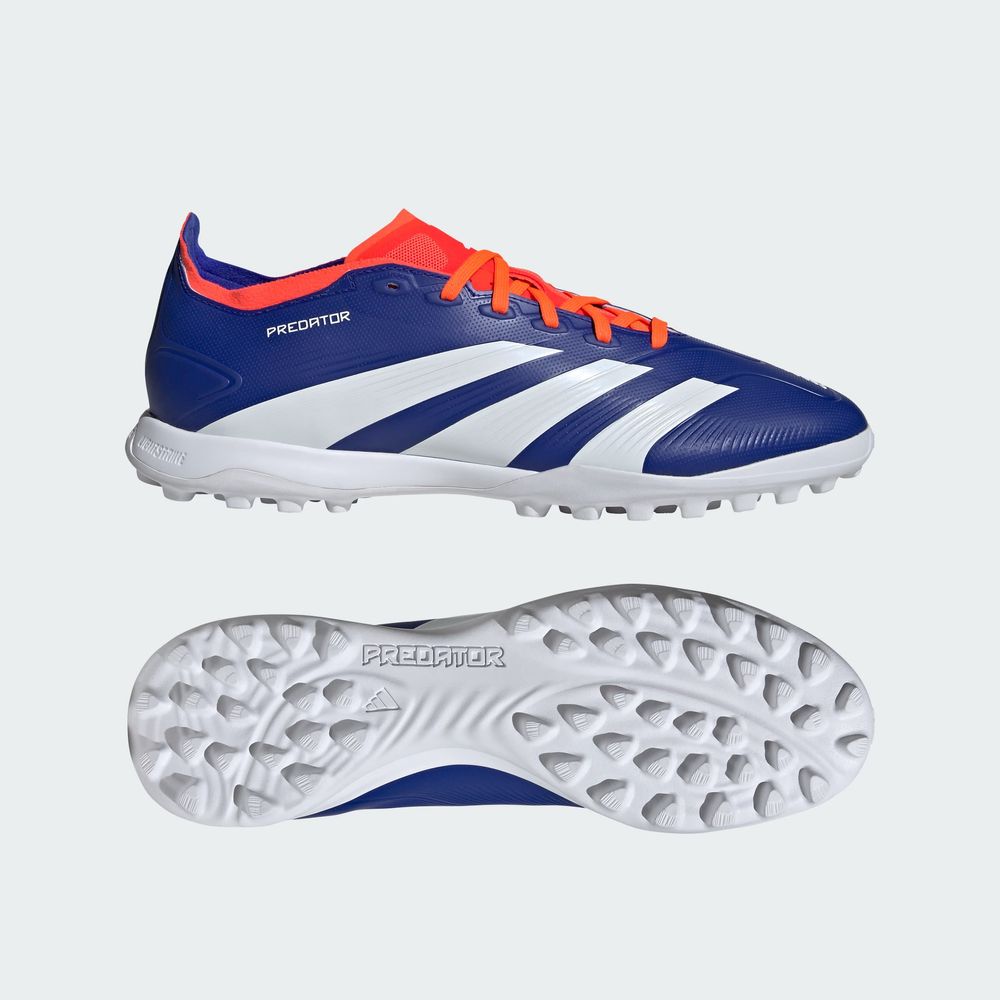 Foto 4 | Calzado De Fútbol Predator League Pasto Sintético Adidas Azul Unisex