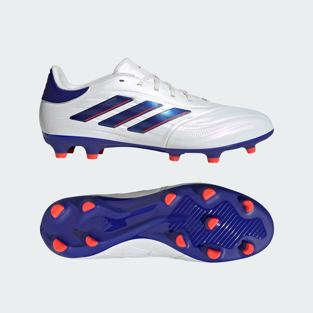 Foto 5 pulgar | Calzado De Fútbol Copa Pure 2 League Césped Natural Seco Adidas Blanco Unisex