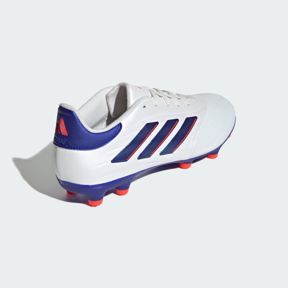 Foto 8 | Calzado De Fútbol Copa Pure 2 League Césped Natural Seco Adidas Blanco Unisex