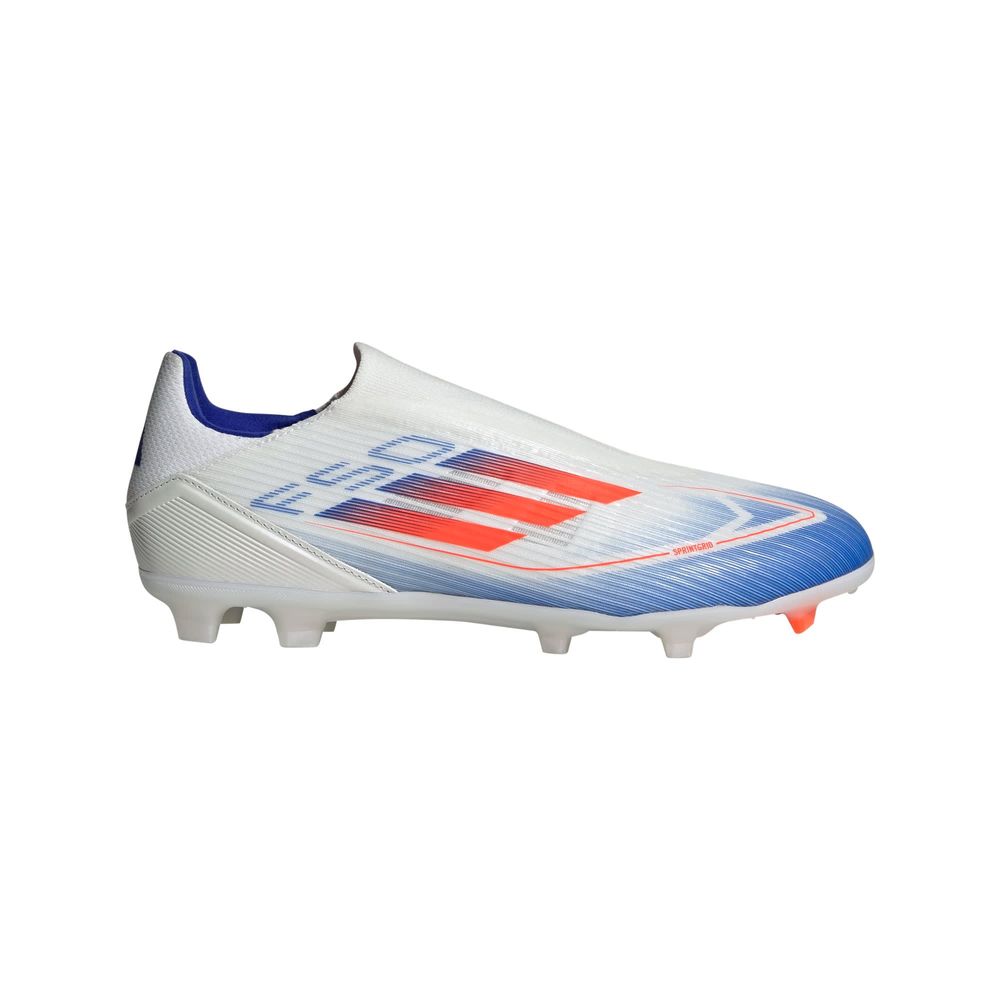 Calzado De Fútbol F50 League Laceless Césped Natural Seco/multisuperficie Adidas Blanco Unisex