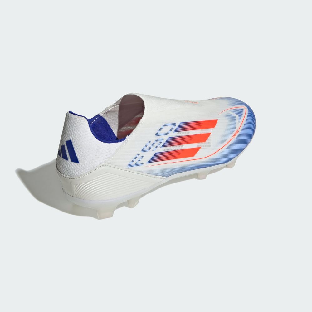 Foto 8 | Calzado De Fútbol F50 League Laceless Césped Natural Seco/multisuperficie Adidas Blanco Unisex