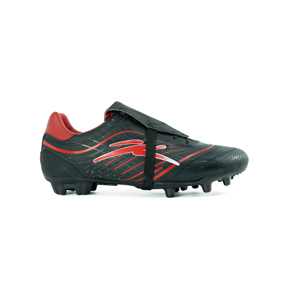 Tenis De Futbol Atletica 2021533 Tachos Hombre Negro/rojo