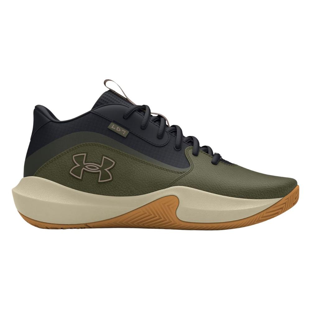 Foto 1 | Tenis Under Armour Lockdown 7 Hombre Basketball Verde