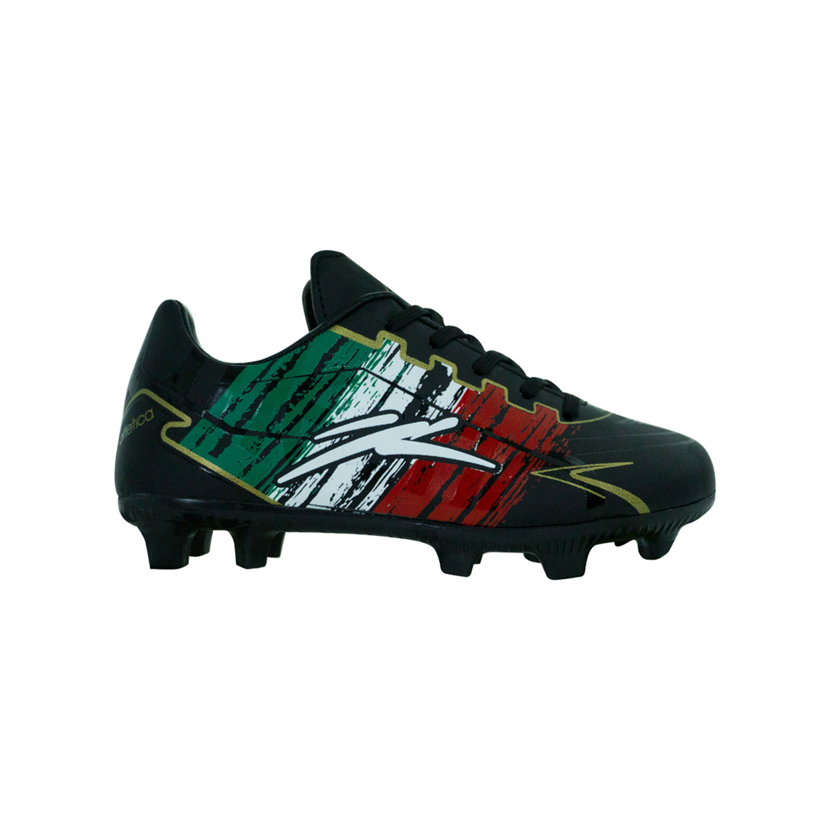 Tenis De Futbol Atletica 19220326 Tachos Hombre Negro/bandera