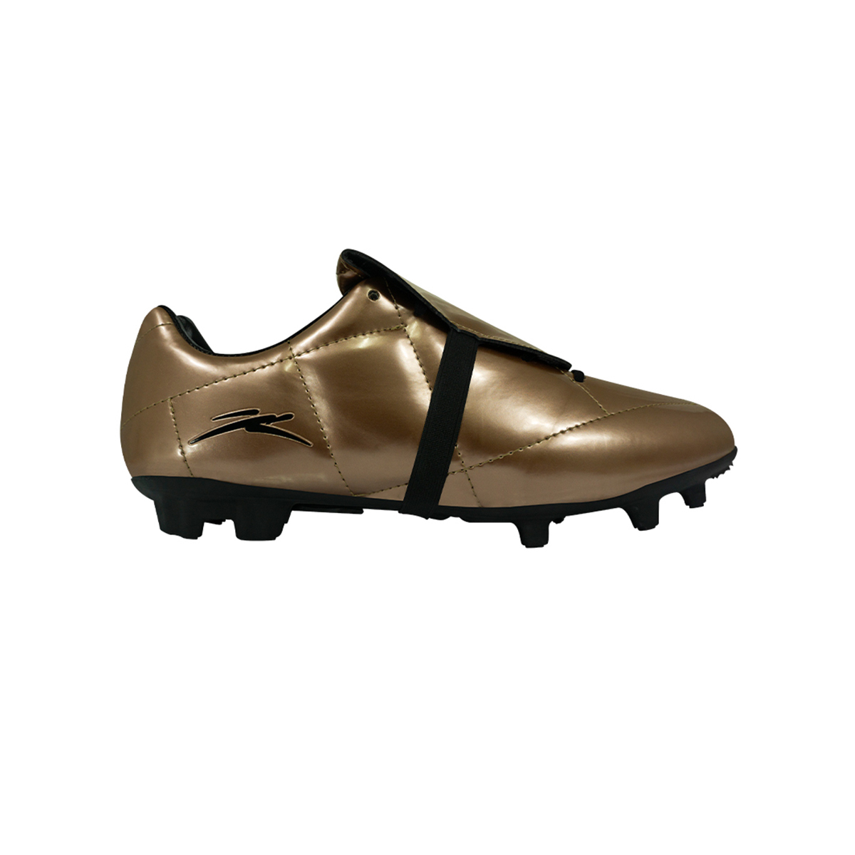 Tenis De Futbol Atletica 19230305 Tachos Hombre Bronce Metalico