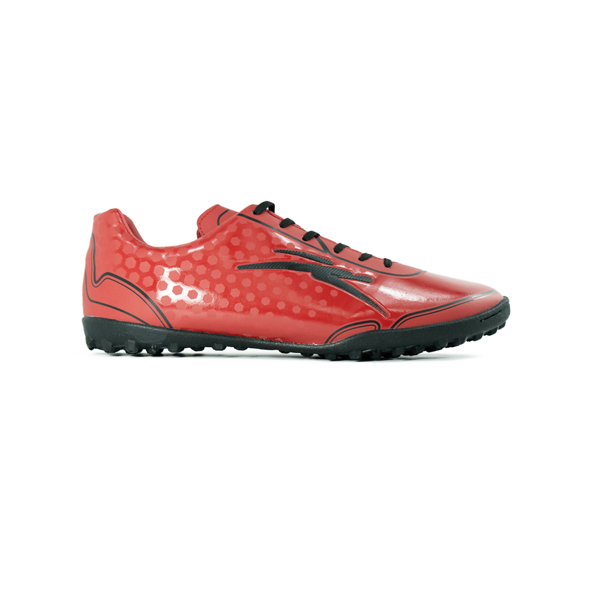 Tenis De Futbol Rapido Atletica 2021539 Turf Hombre Rojo